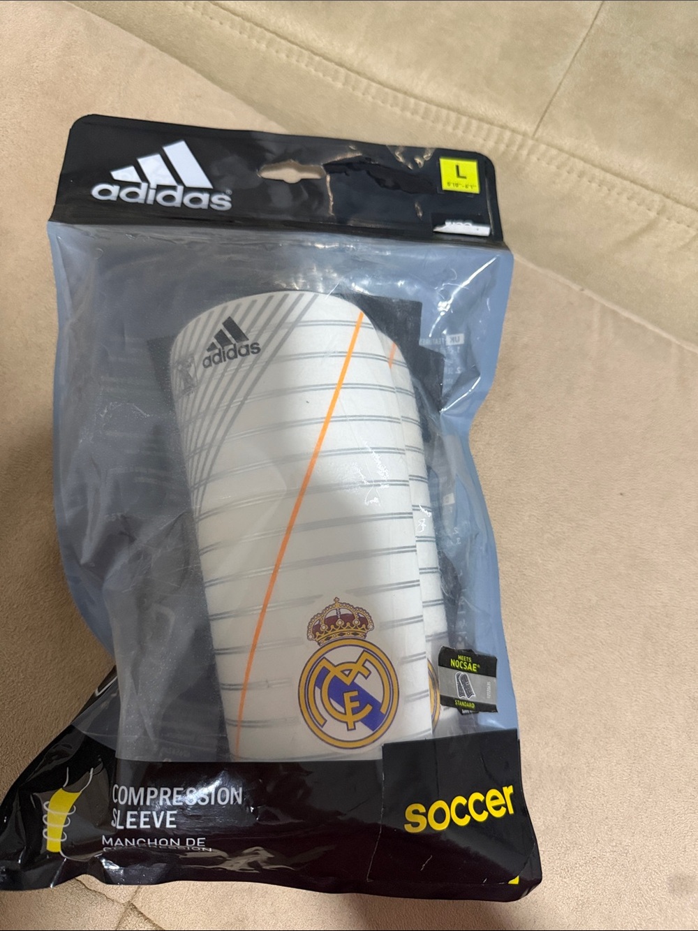 Adidas Soccer Shin Guard L new